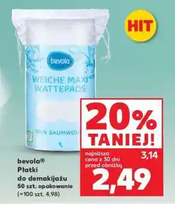 Kaufland bevola Płatki do demakijażu oferta