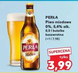 Kaufland Perła Piwo miodowe oferta