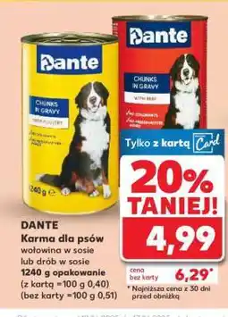 Kaufland DANTE oferta