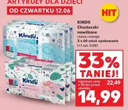 Kaufland KINDII Chusteczki nawilżane oferta
