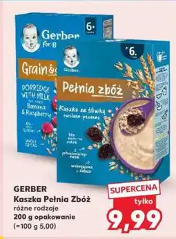 Kaufland GERBER Kaszka Pełnia zbóż oferta
