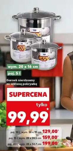 Kaufland Garnek z pokrywką O oferta