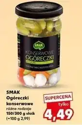 Kaufland Ogóreczki konserwowe klasyczne Smak oferta