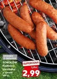 Kaufland Kiełbasa biesiadna z serem Sokołów oferta