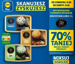 Lidl Lody miętowe z czekoladą Bon Gelati oferta