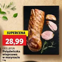 Lidl Polędwiczka wieprzowa miód bbq Grill And Fun oferta