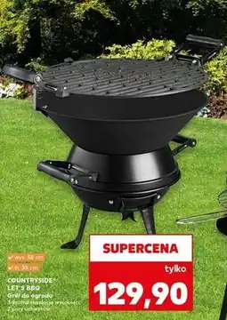 Kaufland Grill trójnóg żeliwny 38 - 35 cm K-Classic Countryside oferta