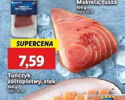 Lidl Tuńczyk żółtopłetwy oferta