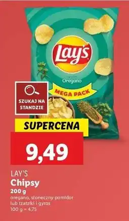 Lidl Chipsy gyros Lay's oferta