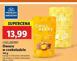 Lidl Ananas w białej czekoladzie Chill Berry oferta