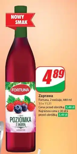 Dino Syrop poziomka z jagodą Fortuna oferta
