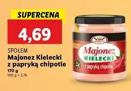 Lidl Majonez kielecki z papryką chipotle Społem Kielce oferta