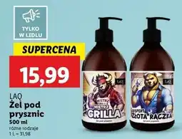 Lidl Żel pod prysznic złota rączka Laq oferta