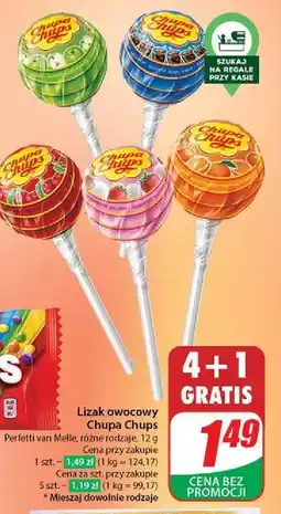 Dino Lizak strawberry Chupa Chups Fruit oferta