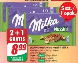 Dino Wafelki orzechowe Milka oferta