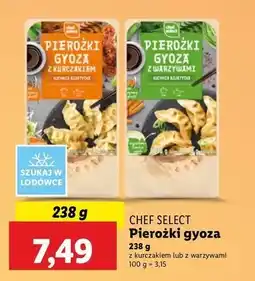 Lidl Pierożki gyoza z kurczakiem Chef Select oferta