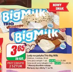 Dino Lód trio chrup Algida Big Milk oferta