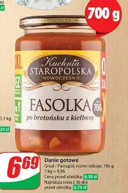 Dino Fasolka po bretońsku z kiełbasą Kuchnia Staropolska oferta