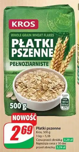 Dino Płatki pszenne pełnoziarniste Kros oferta