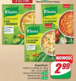 Dino Zupa jarzynowa z makaronem Knorr Ulubione Smaki oferta