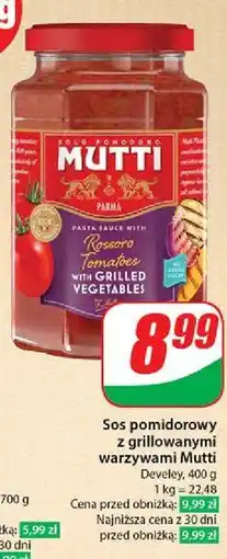 Dino Sos z grillowanymi warzywami Mutti oferta