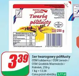 Dino Twaróg półtusty Polmlek oferta