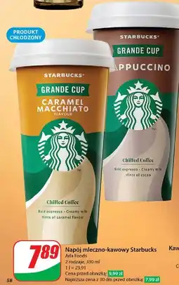 Dino Napój cappuccino Starbucks oferta