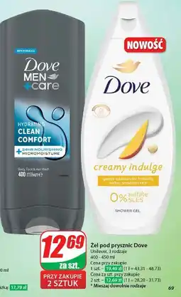 Dino Żel pod prysznic creamy indulge Dove oferta