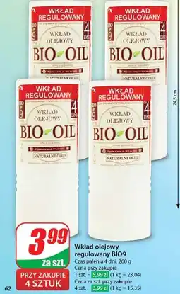 Dino Wkład olejowy regulowany Bio Oil oferta