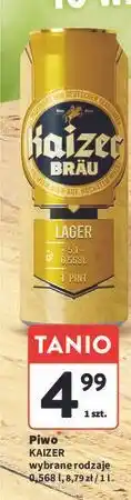Intermarche Piwo Kaizer Lager oferta
