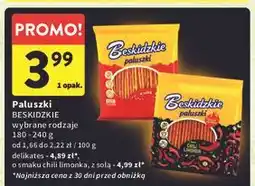 Intermarche Paluszki chili-limonka Aksam Beskidzkie oferta