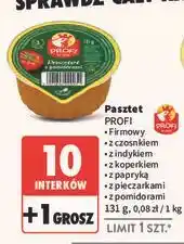 Intermarche Pasztet z drobiem i pomidorami Profi Wielkopolski oferta