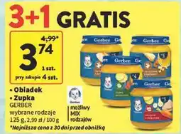 Intermarche Obiadek jarzynki z królikiem Gerber oferta