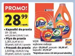 Intermarche Kapsułki do prania koloru Vizir All In One Pods oferta