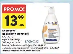 Intermarche Prebiotyczny płyn do higieny intymnej Lactacyd Prebiotic oferta