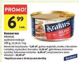 Intermarche Wieprzowina w sosie własnym Krakus Animex oferta