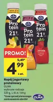 Intermarche Jogurt jahoda Olma High Protein oferta
