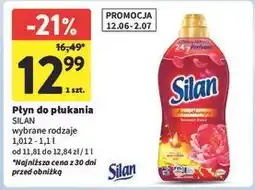 Intermarche Płyn do płukania sensual rose Silan Aromatherapy oferta
