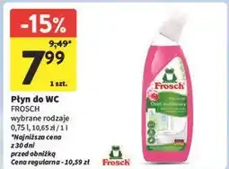 Intermarche Żel do wc malina Frosch oferta