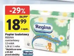 Intermarche Papier toaletowy rumiankowy Regina oferta