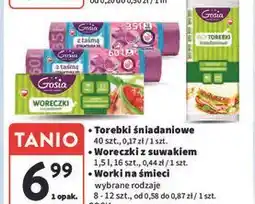 Intermarche Worki na śmieci z taśmą 60 l Gosia oferta