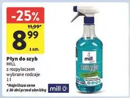 Intermarche Płyn do mycia szyb luster Mill oferta