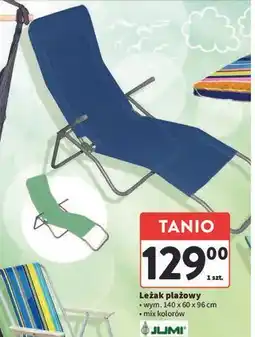 Intermarche Leżak plażowy Jumi oferta