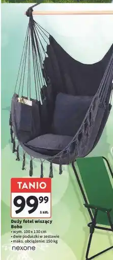 Intermarche Fotel wiszący boho 100 x 130 cm Nexone oferta