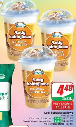 Dino Lody krówka-kukułka Koral koktajlowe oferta