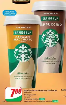 Dino Kawa cappuccino Starbucks grande cup oferta