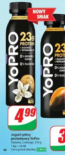 Dino Jogurt wanilia-ciasteczko Danone yopro oferta