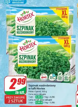 Dino Szpinak rozdrobniony Hortex oferta