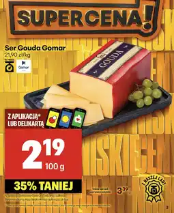 Delikatesy Centrum Ser Gouda Gomar 100g oferta