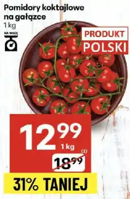 Delikatesy Centrum Pomidory koktajlowe na gałązce 1kg Delikatesy Centrum oferta
